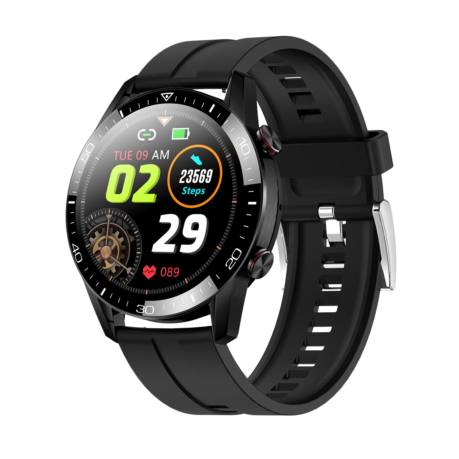 1.3" Bluetooth Smart Watch TK28 Blood Pressure Monitor IP68 Waterproof Sports Fitness Tracker for IOS/Android