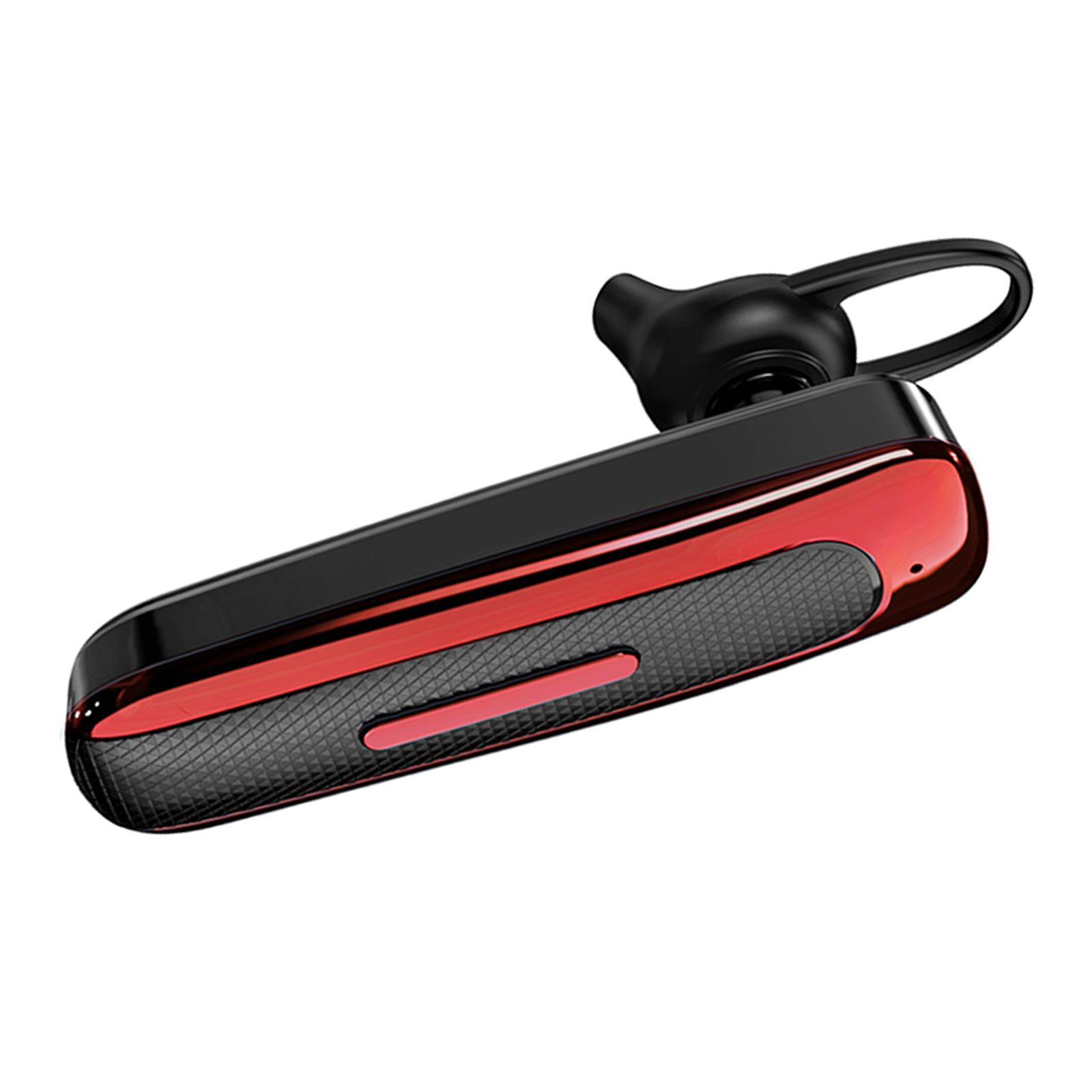 E1 Bluetooth Earpiece V5.0 Wireless Handsfree Headset with Microphone Driving Headset for Laptop Trucker Driver