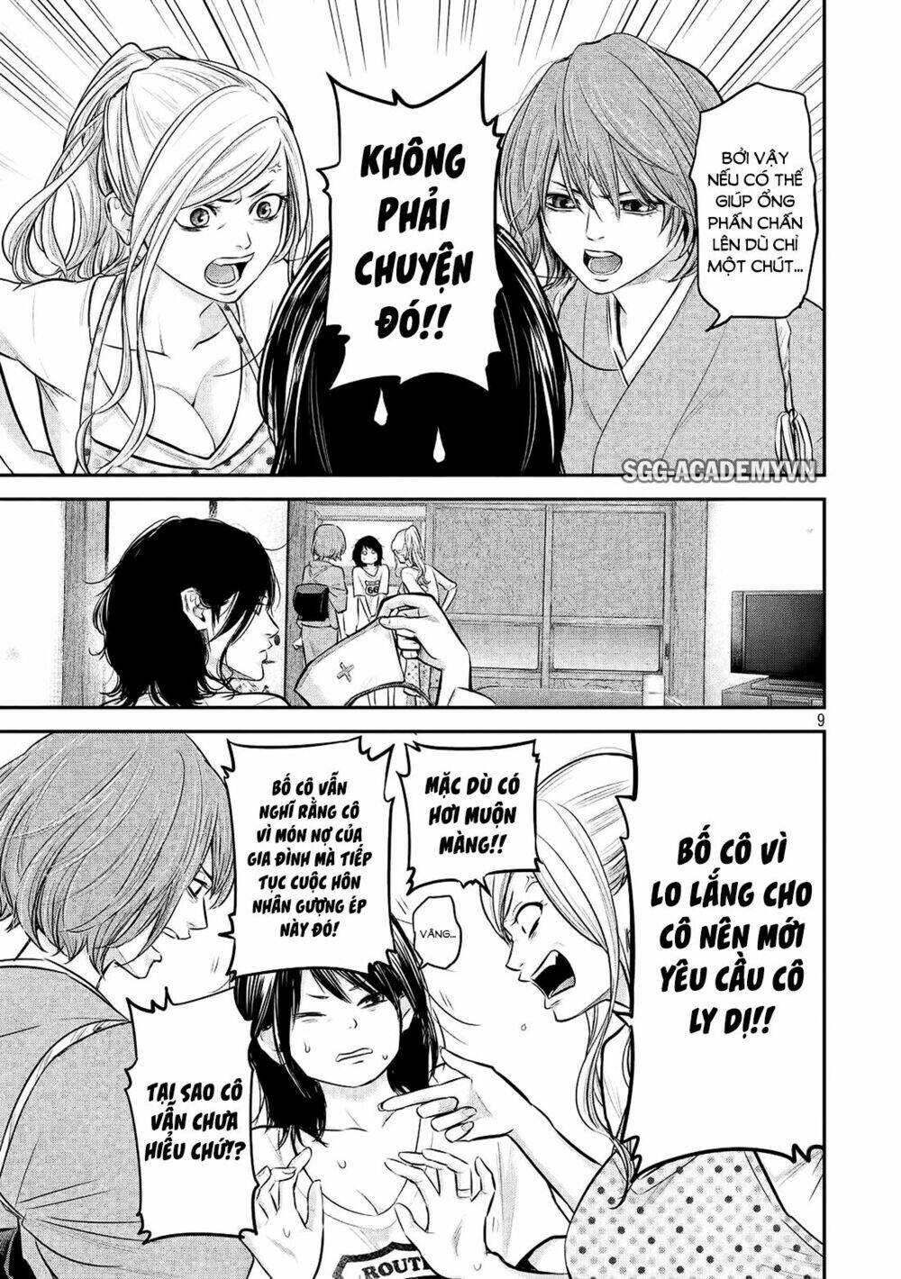 đạo luật nhiều vợ chapter 60 9