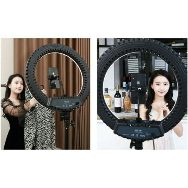 ĐÈN LIVESTREAM 45CM DẸT 3 KẸP ĐIỀU KHIỂN , MAKEUP, CHỤP HÌNH CỰC SÁNG, ĐẸP