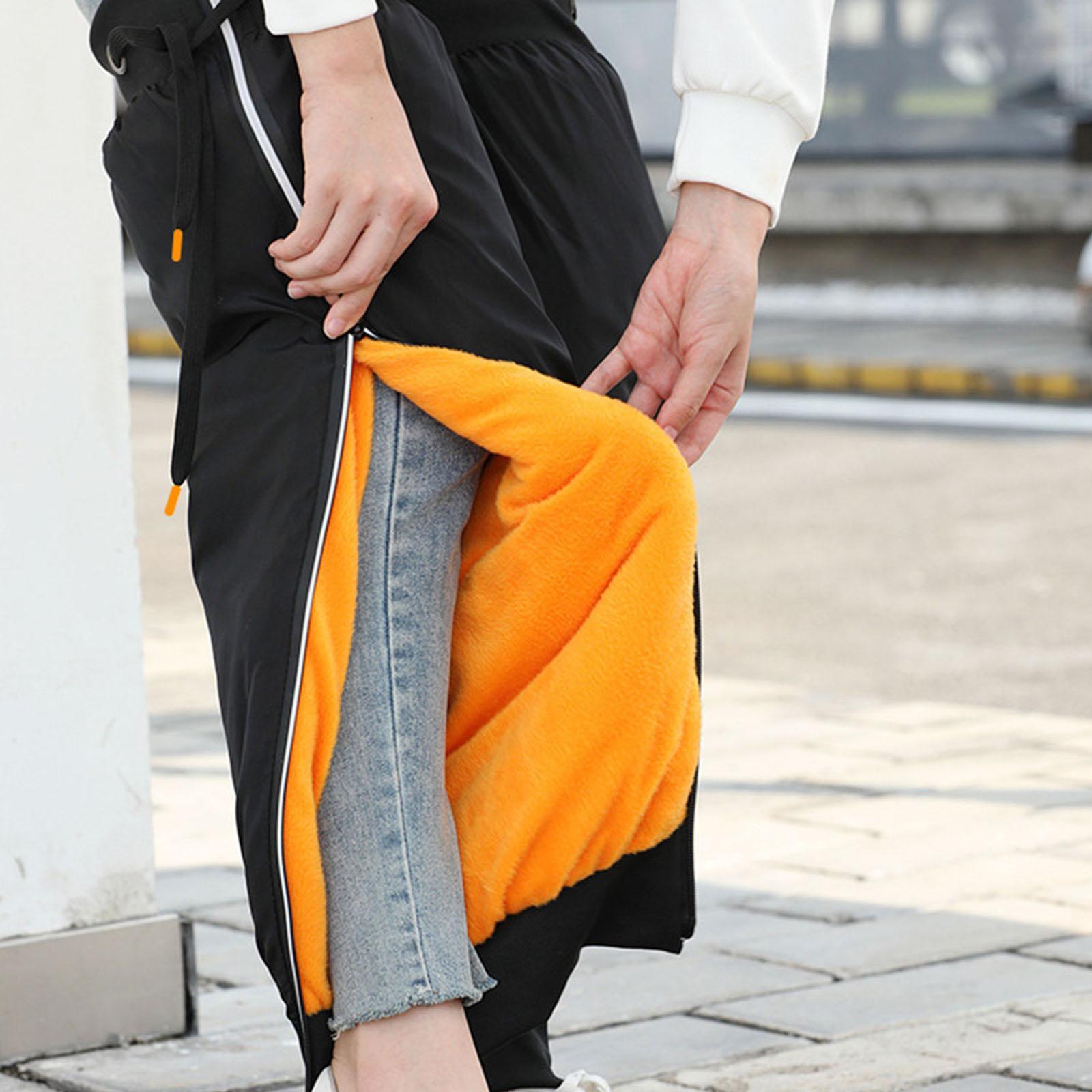 Warm knee pads motorcycle sleeves bike protective 70cm