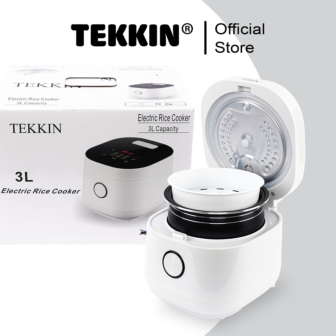 Nồi Cơm Điện Tử Thông Minh TEKKIN TI-987 1.2L Bảng Điều Khiển Cảm Ứng 10 Chế Độ Nấu - Hàng chính hãng