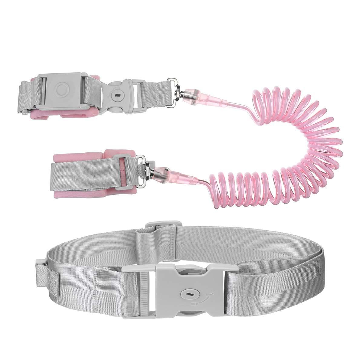 Trẻ Em Chống Lạc Cổ Tay Và Eo 1.5/2/2.5M Dây Đeo Dây Tập Đi Dây Xích Từ An Toàn Ngoài Trời Đi Bộ Dây Đai Dây Đeo Tay