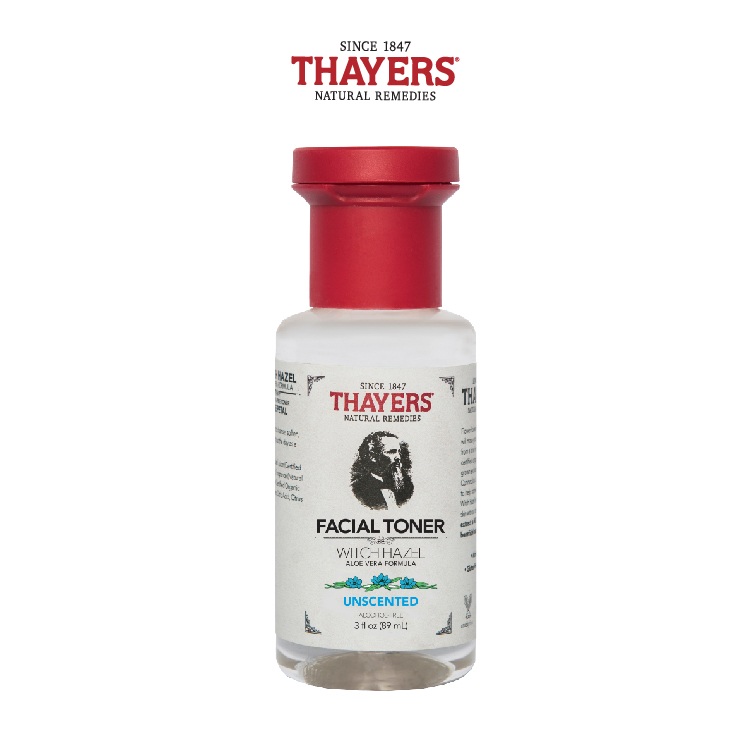 Nước hoa hồng không cồn THAYERS - Không mùi - Trial size 89ml