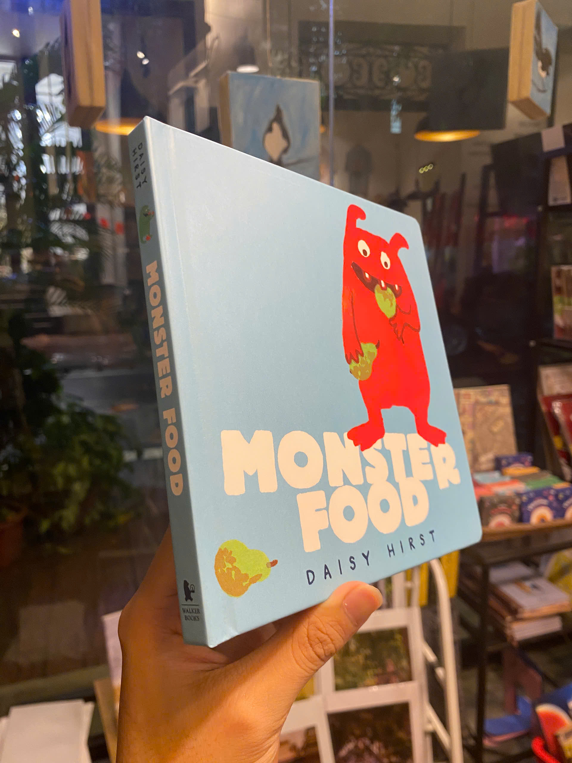 Sách - Monster Food: What Do Monsters Like To Eat by Daisy Hirst | Children's Funny Picture Book