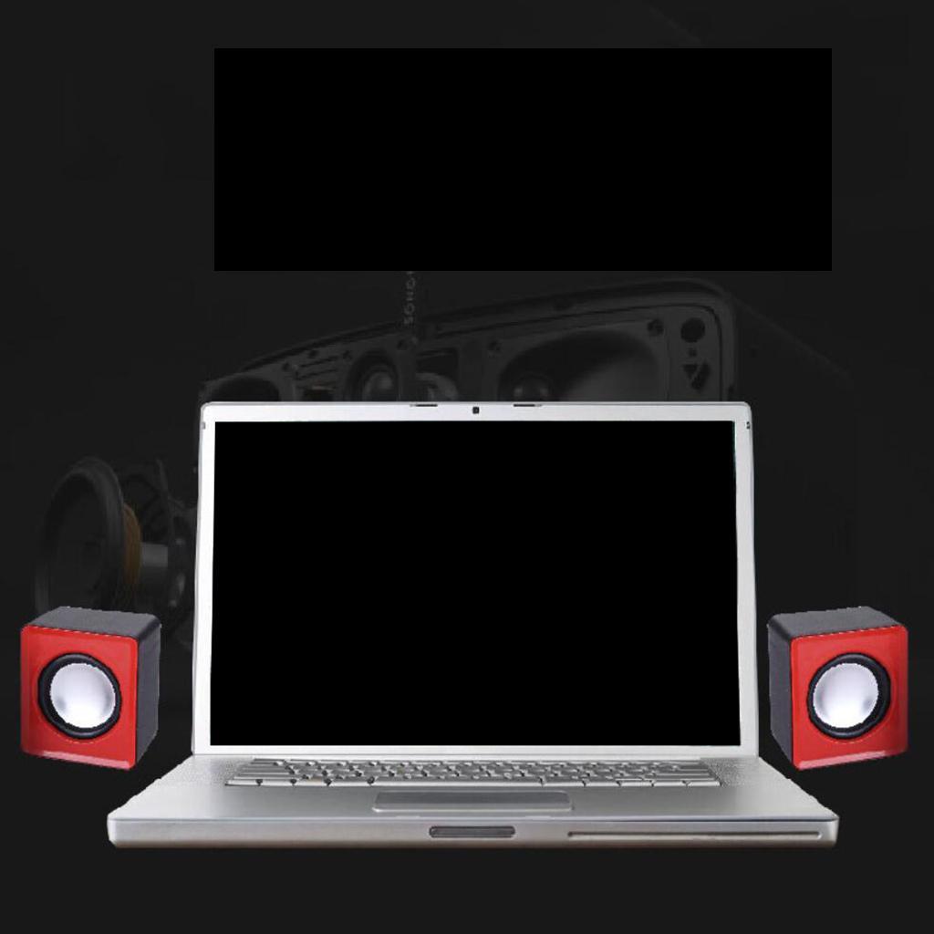 Mini Computer Speakers Subwoofer Audio Supplies Gift for Home Use Desktop