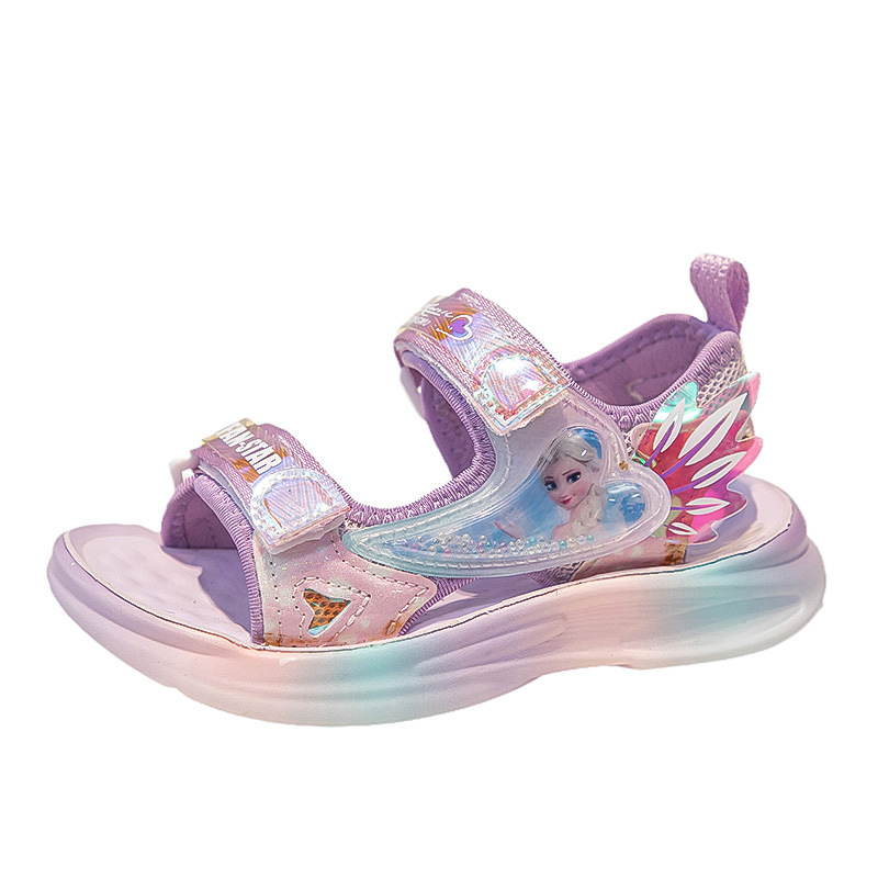 Giày Sandal quai hậu cho bé gái, thể thao siêu nhẹ, êm nhẹ chống trơn  – GSD9009C
