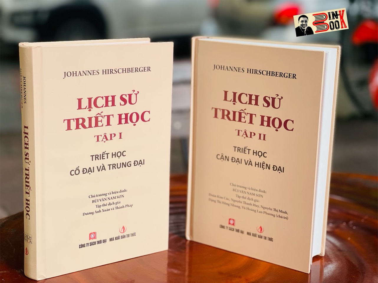 Trọn bộ 2 tập: LỊCH SỬ TRIẾT HỌC - Johannes Hirschberger – Công Ty Sách Thời Đại – NXB Tri Thức