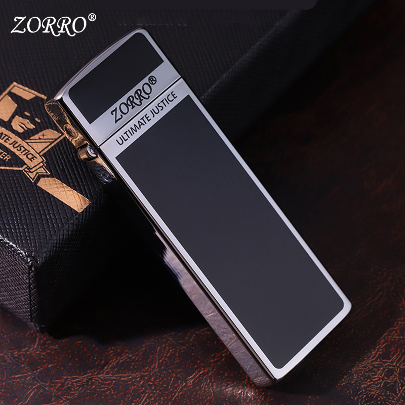 Vỏ Hột Quẹt Bật Lửa Xăng Đá Zorro Z735 Siêu Mỏng - Nhiều Màu (KHÔNG SẴN XĂNG)
