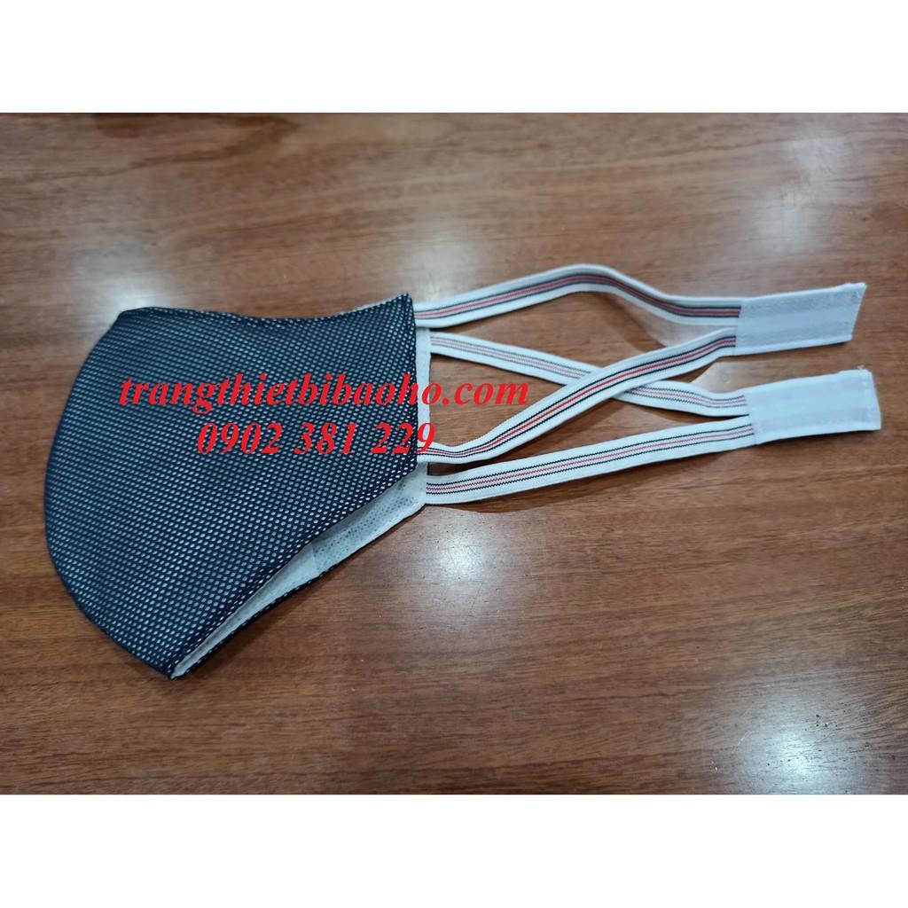 Khẩu trang vải 4 lớp than hoạt tính cột sau đầu - KTBB630