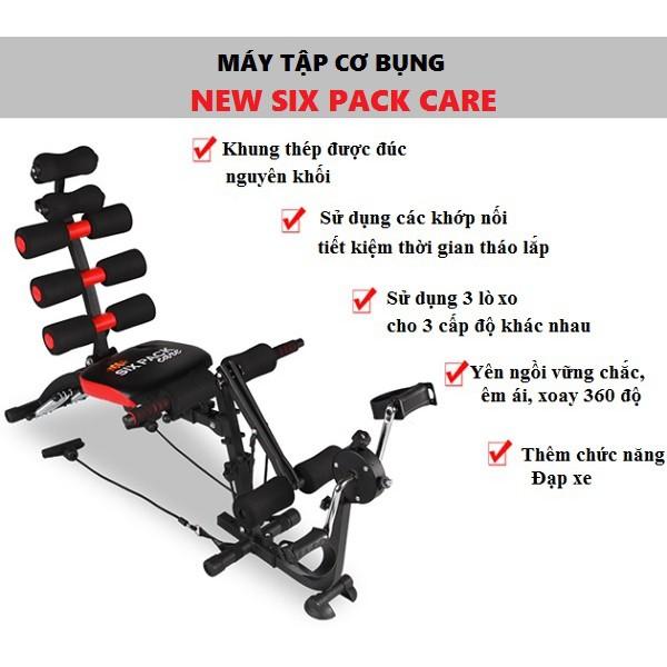 Máy Tập Cơ Bụng Six Pack Care có đạp chân