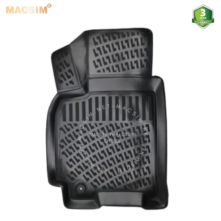 Thảm lót sàn ô tô nhựa TPU Silicon Chevrolet Aveo second generation 2012+ Nhãn hiệu Macsim