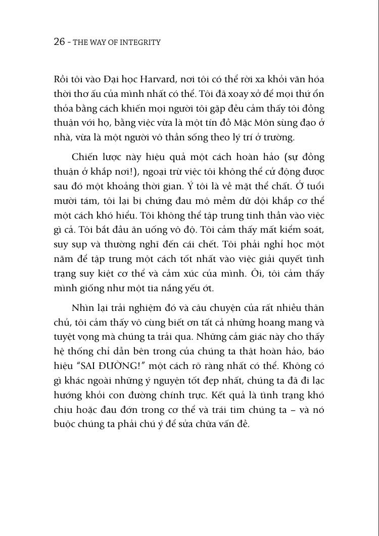 Sách - Con Đường Chính Trực