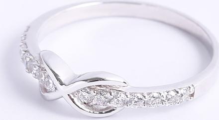 Nhẫn bạc vô cực tiny Gix Jewel N08