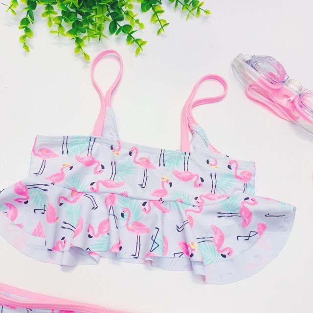 12kg - 18kg bikini 2 mảnh hình hồng hạt dễ thương --KellyWang