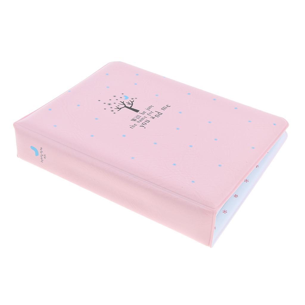 Compatible 64 Pockets Mini Photo Album for Fujifilm Instax Mini 8 8+ 9 25 26 50s 70 90 Film, Polaroid PIC-300 Z2300 Film