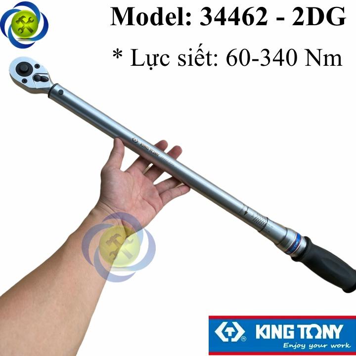 Cần siết lực 1/2 Kingtony 34462-2DG  dài 613mm