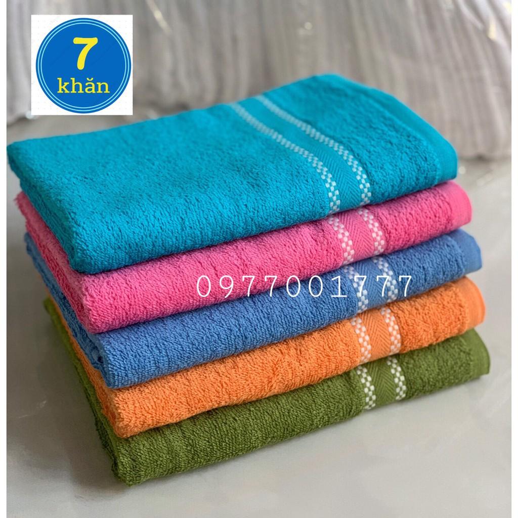 Khăn tắm Hải Cẩu 100% Cotton chính hãng Phong Phú - Mẫu Mới 50x100cm/60x120cm/70x140cm (nhiều màu)