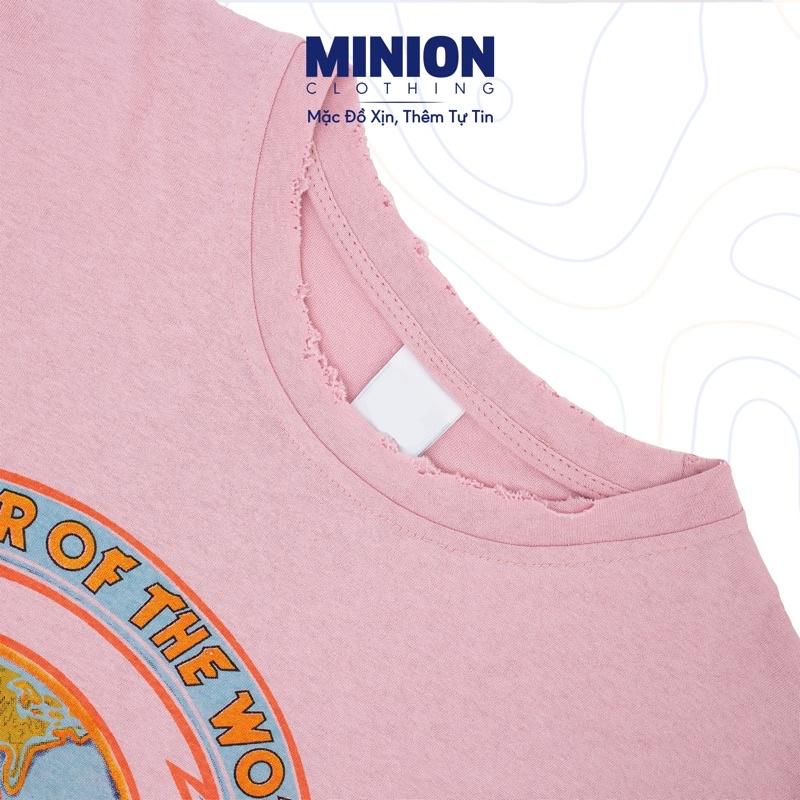 Áo thun tay lỡ MINION CLOTHING phông Unisex nam nữ tee oversize form rộng pull Ulzzang Streetwear Hàn Quốc vải mềm A3016