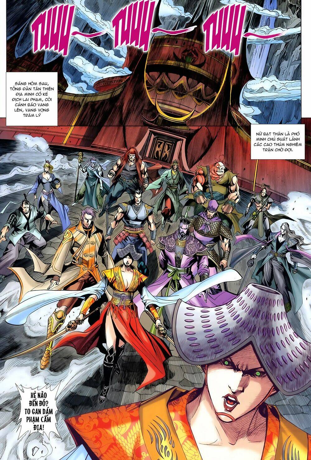 thần binh vấn thiên chapter 19 20