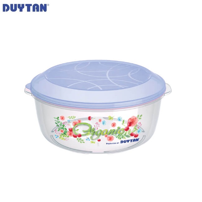 Thố tròn trung nhựa Duy Tân 1400ml - 06285 - Giao màu ngẫu nhiên - Hàng chính hãng