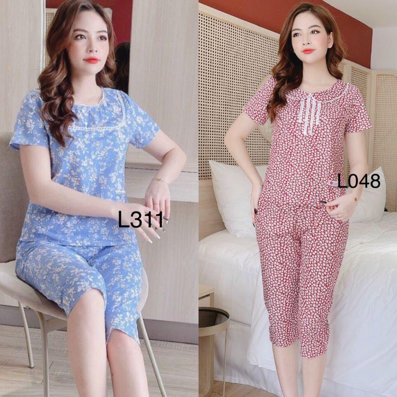 Đồ bộ mặc nhà nơ đỏ ảnh thật