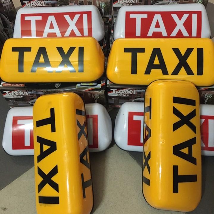 Đèn taxi có đế nam châm hút.mào taxi xe ô tô,mào taxi dù