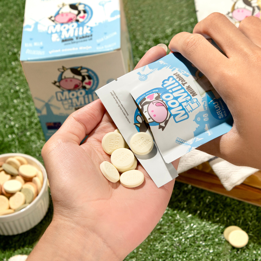 Kẹo Sữa Bò Moo Milk – Thơm Ngon, Bổ Dưỡng Từ Sữa New Zealand - Gói 25g [Hàng Thái Lan