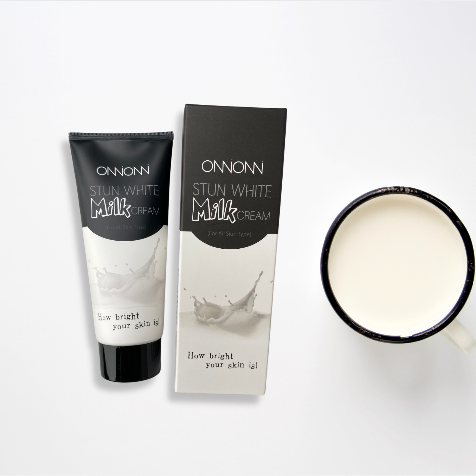 Kem Trắng Da Từ Sữa Và Cám Gạo Onnionni Stun White Milk Cream