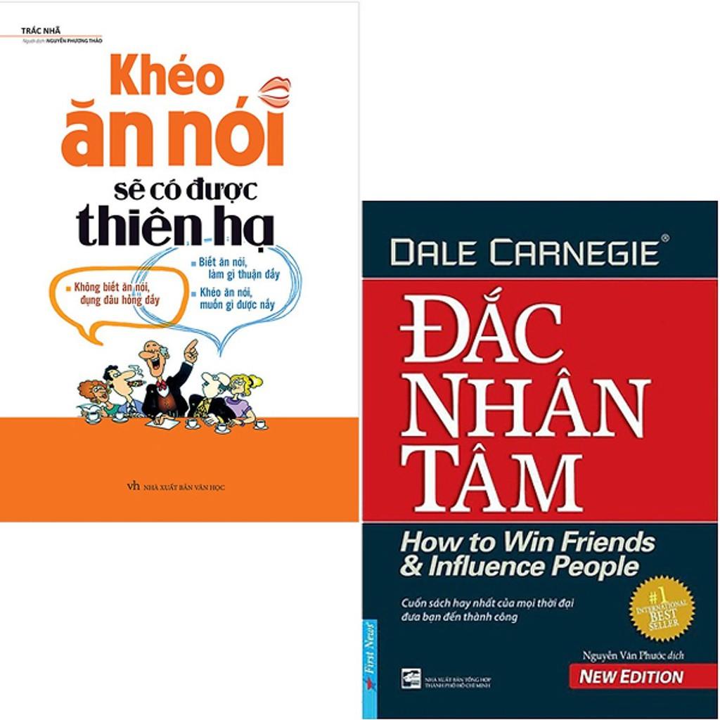 Sách Combo Đắc Nhân Tâm + Khéo Ăn Nói Sẽ Có Được Thiên Hạ