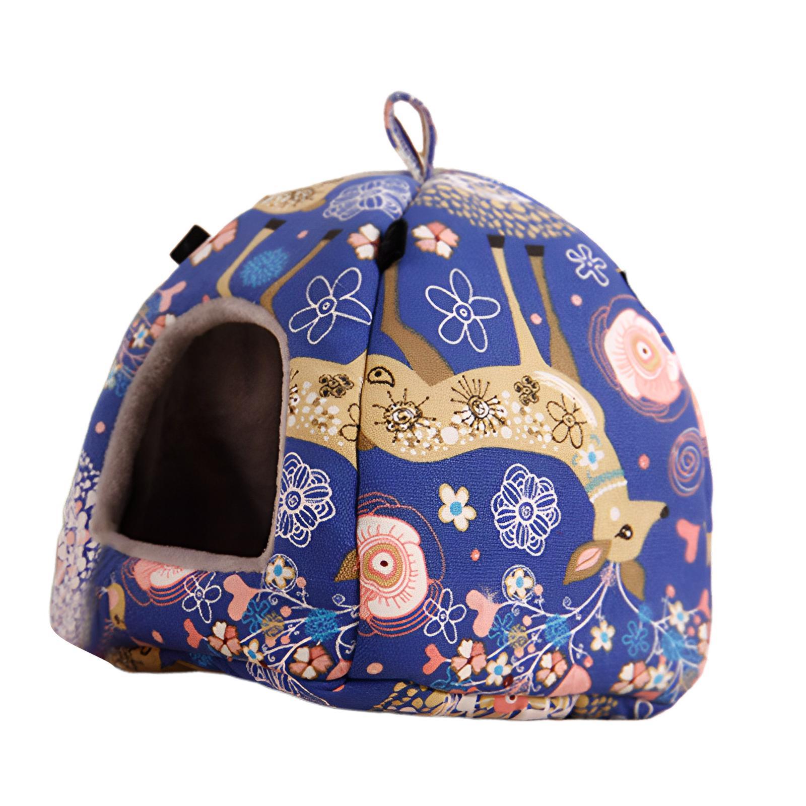 Bird Hammock Parrot Hammock Bed Winter Warm Sleeping Bed Parrot Nest Bird House for Lovebirds Guinea Pigs Cockatiels Macaw Cockatoos