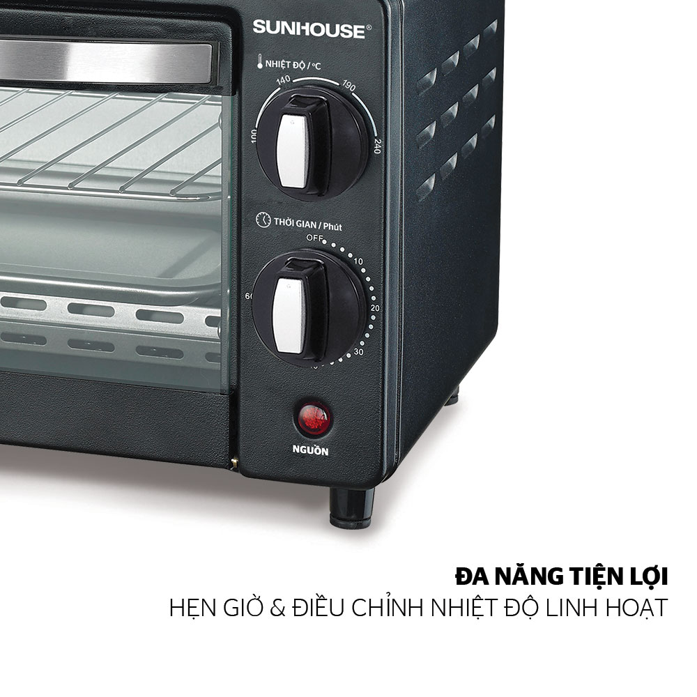 Lò Nướng Điện Sunhouse SHD4206 (10L) - Hàng chính hãng