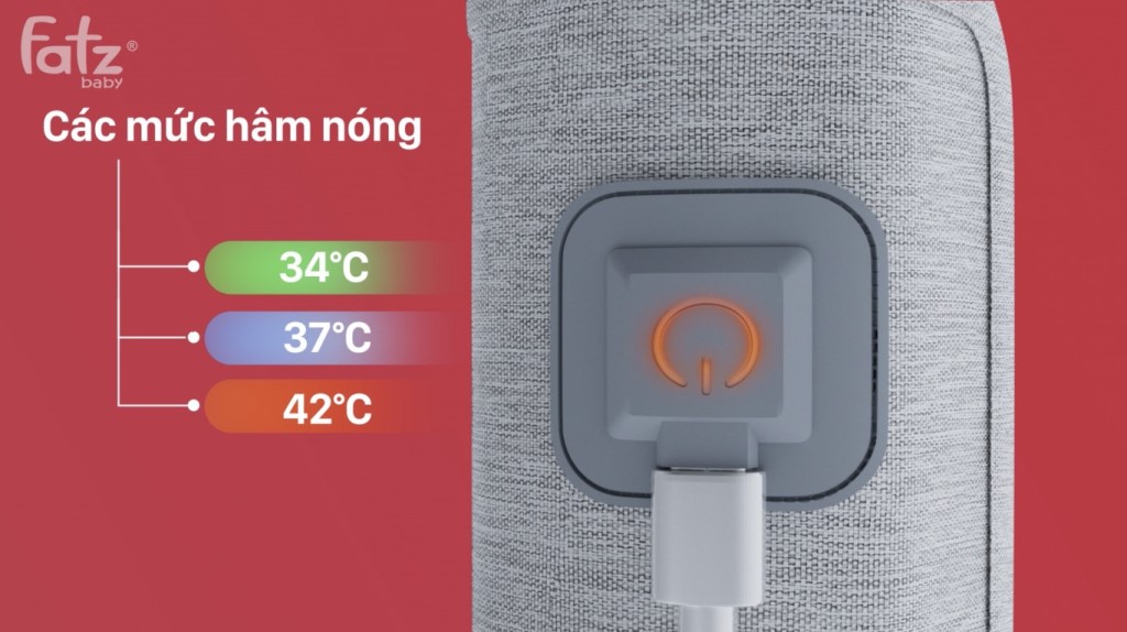 Túi hâm sữa xách tay, hâm bình sữa tiện lợi, chính hãng Ready 1 FB3101TN