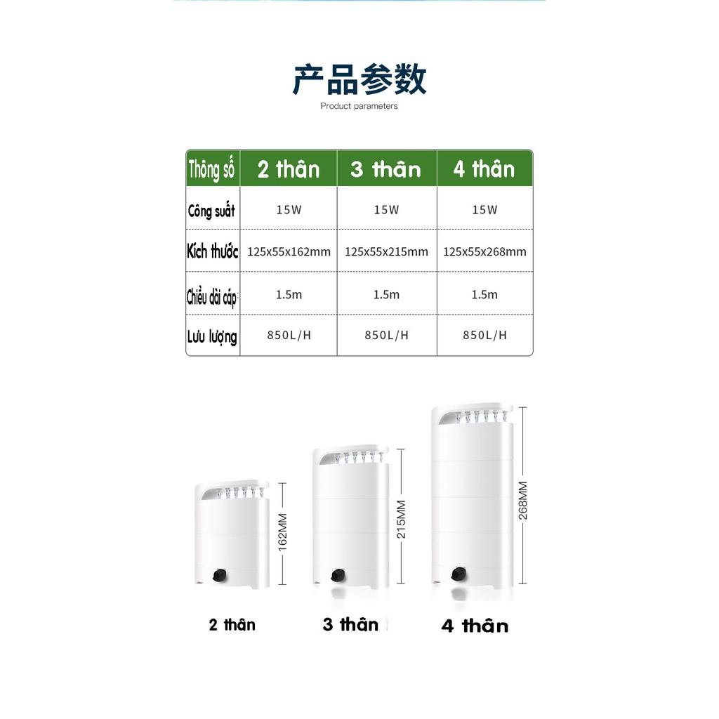 Bộ lọc rùa dàn mưa mực nước thấp Yee