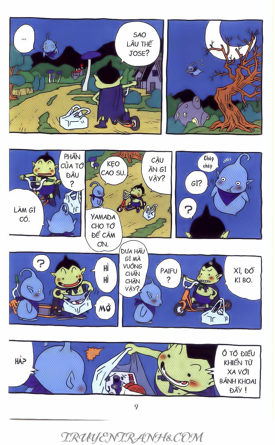 làng quái vật chapter 1 12