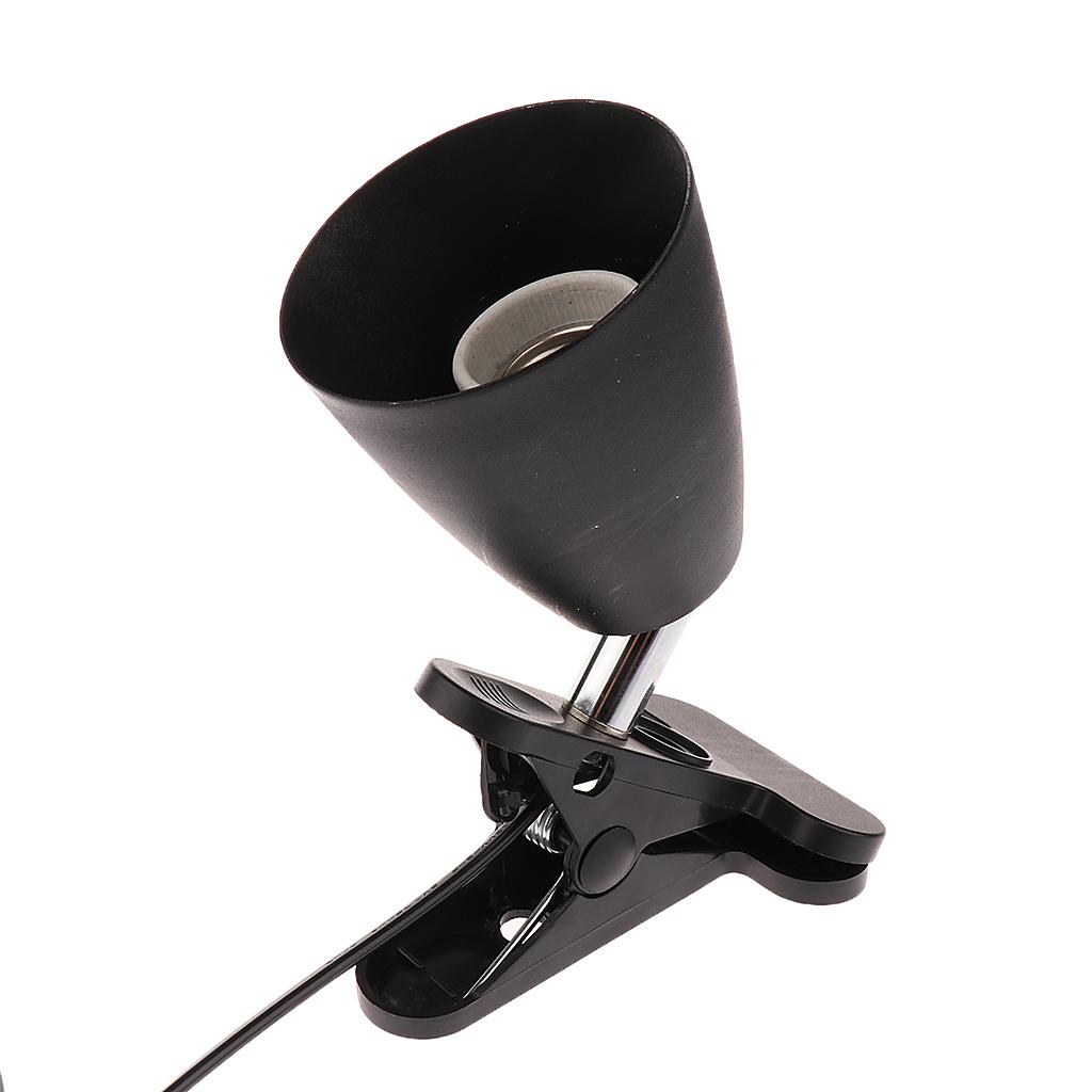 Bell Mouth E27 Base Reptile Light Bulb Holder Heat Basking Light UVB UVA Infrared Bulb Lamp Holder, UK Plug