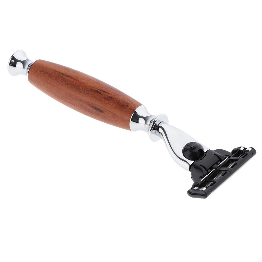 Classic Manual Safety Double Edge Shaver Mens Daily Shaving Grooming Tool