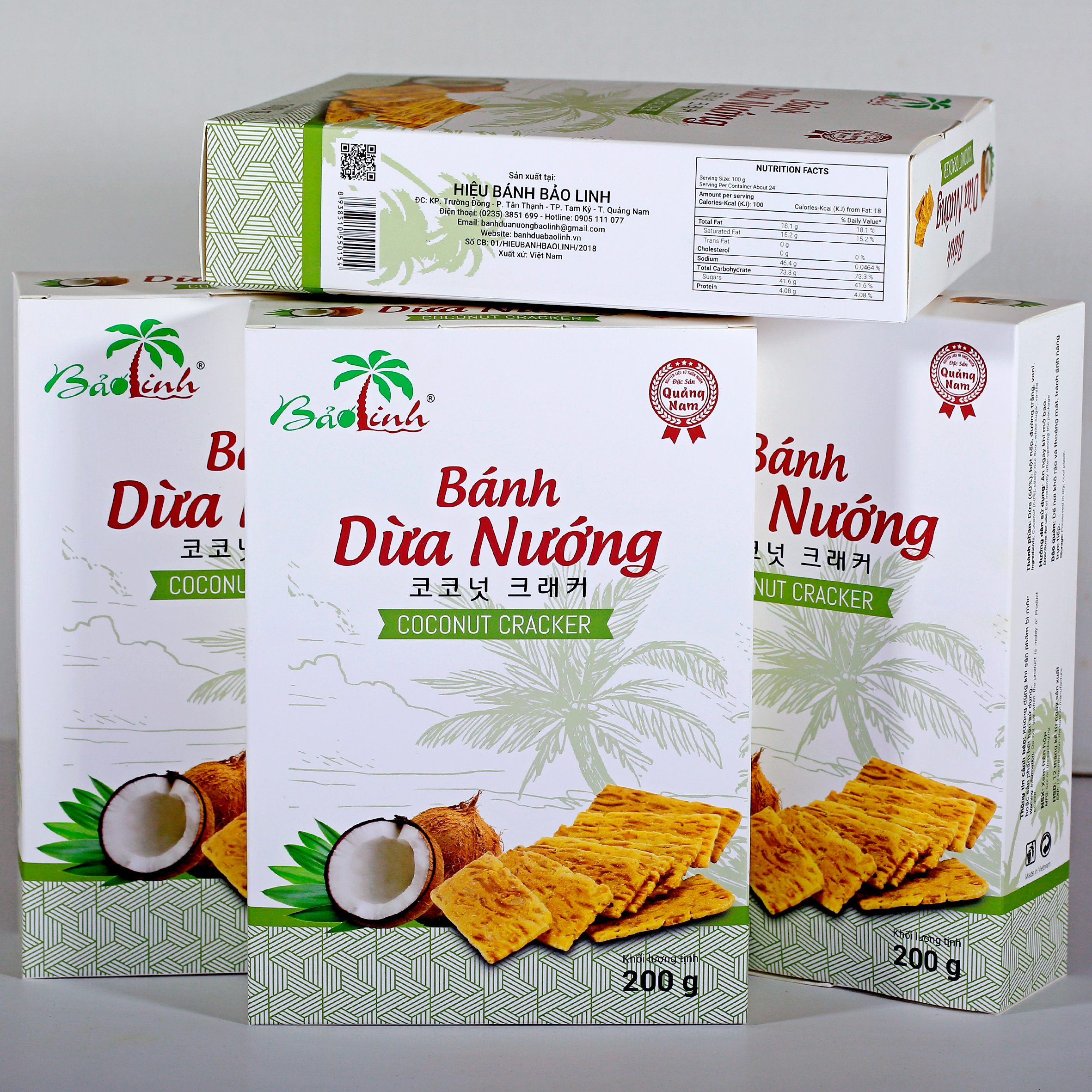 Bánh dừa Bảo Linh 200gam