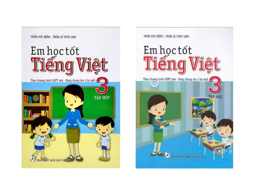 Sách - Combo Em Học Tốt Tiếng Việt 3 - Tập 1 + 2