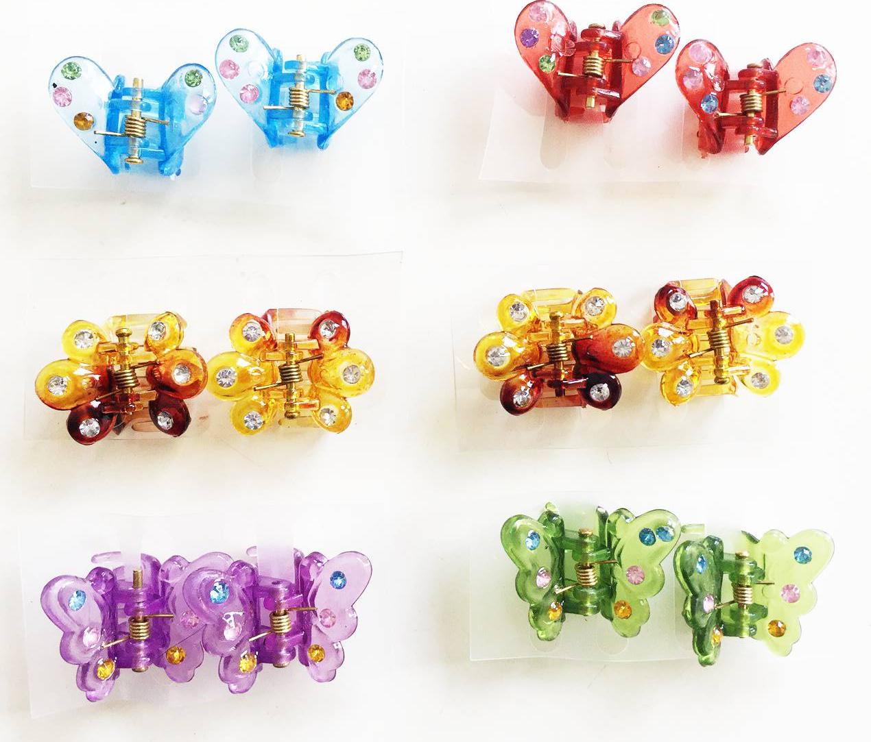 Set 6 Kẹp Tóc Nữ Càng Cua Nhỏ