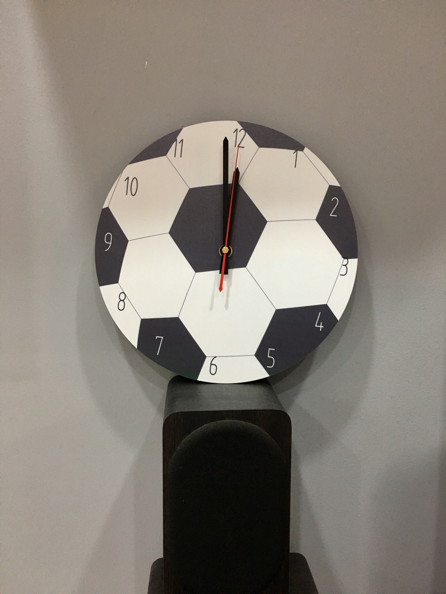 Đồng hồ treo tường hình banh bóng đá