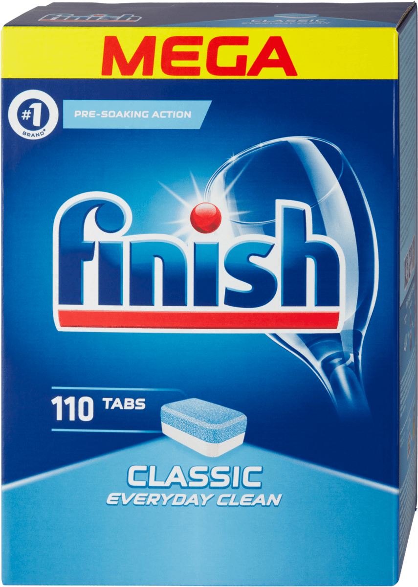Viên rửa bát finish 110 tabs dùng cho máy rửa bát