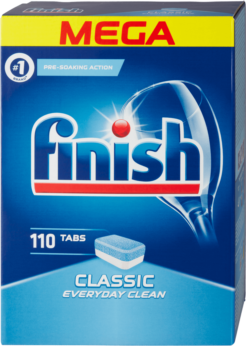 viên rửa bát finish 110 tabs dùng cho máy rửa bát