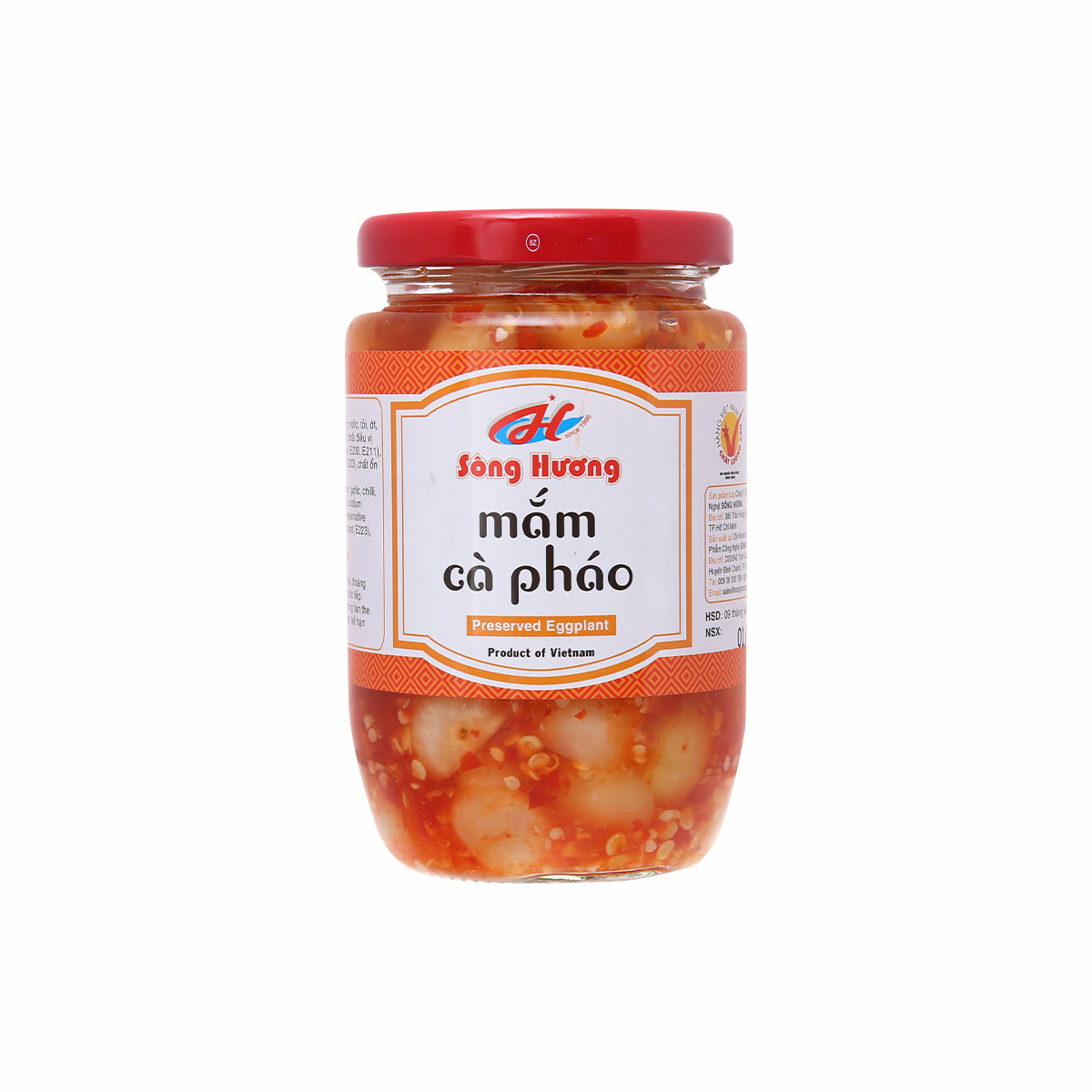 Mắm Cà Pháo Sông Hương Foods Hũ 390g