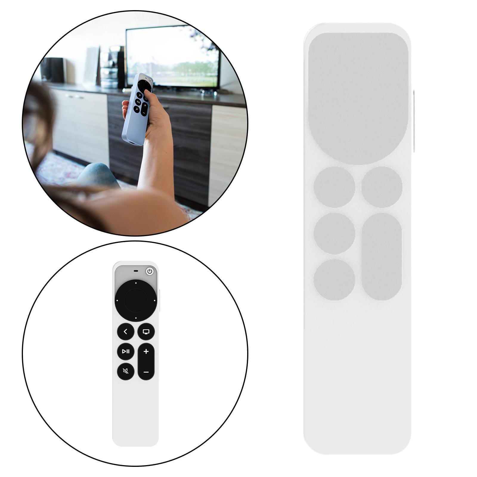 Silicone Remote Control Protective Case White