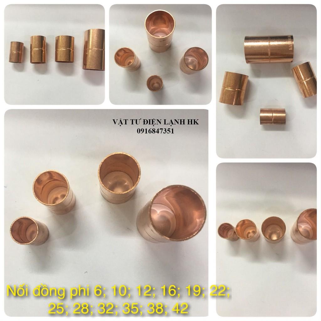 Cút đồng 90 độ - Măng xông nối đồng - Thu đồng các cỡ hàn nối ống đồng