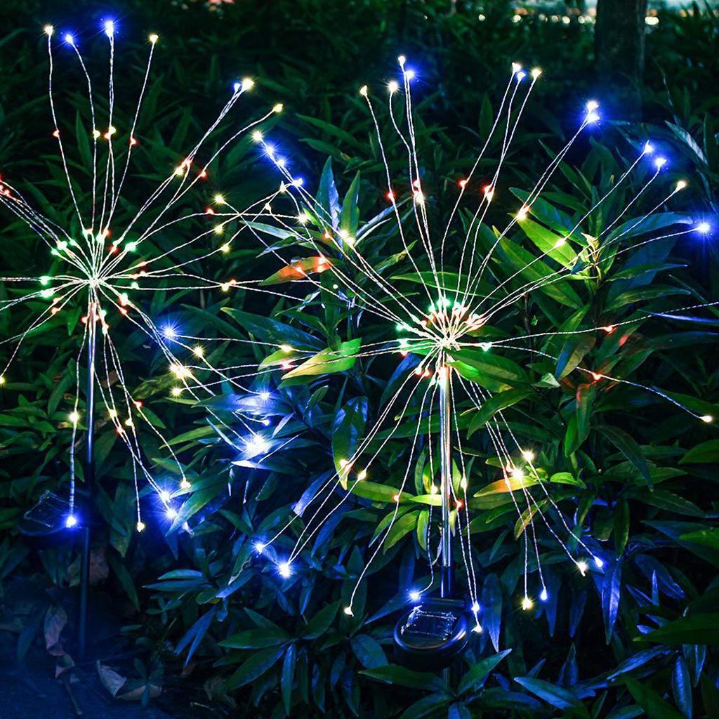 2x Solar Power Patio Lights Branches Lights LED Outdoor Fixtures for Party