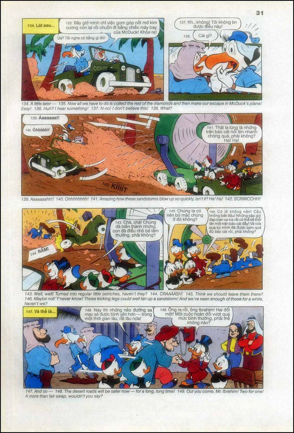 donald và bạn hữu chapter 77 33