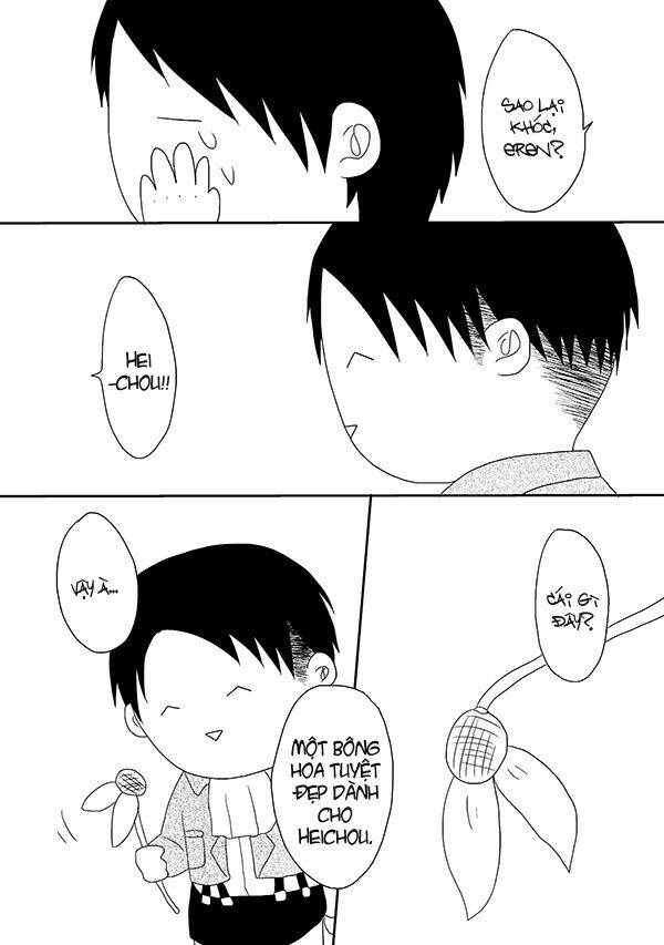 đại chiến titan doujinshi - eren & những điều tốt đẹp chapter 1 11