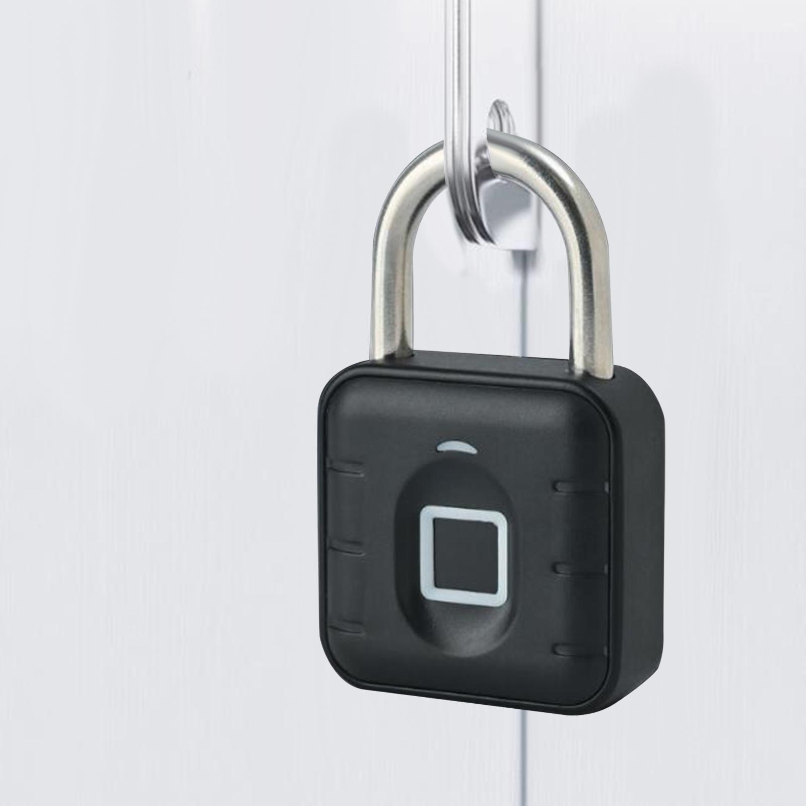 Fingerprint Padlock Intelligent Combination Padlock for Luggage Suitcase